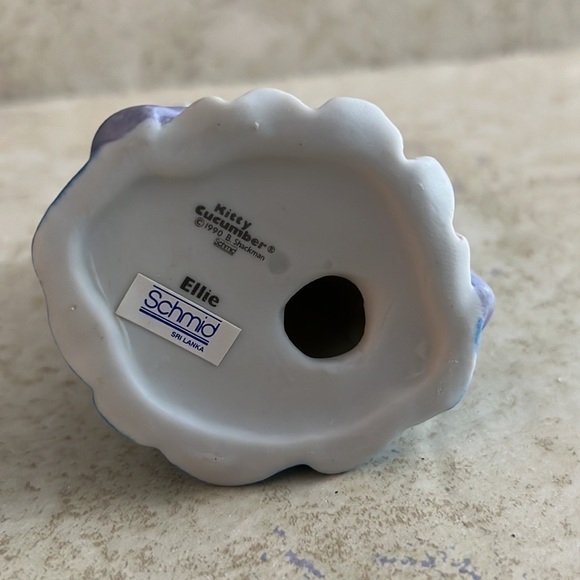 Vintage Schmid Kitty Cucumber Figurine Ellie jealous stepsister 1990 - Picture 4 of 6